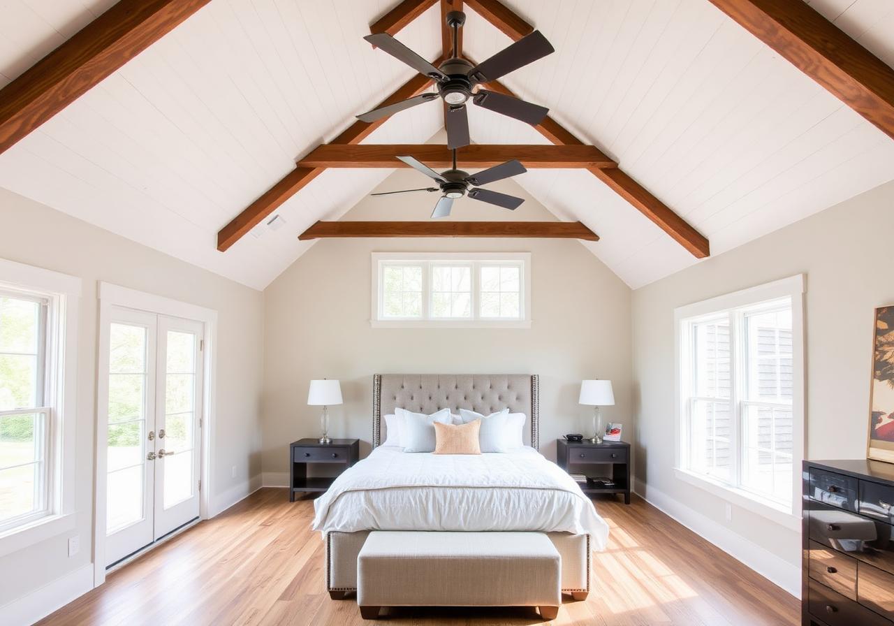 Vaulted Primary Suite Addition - after