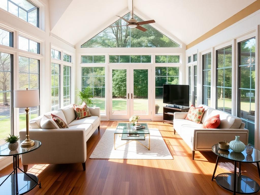 Sunroom Addition - after