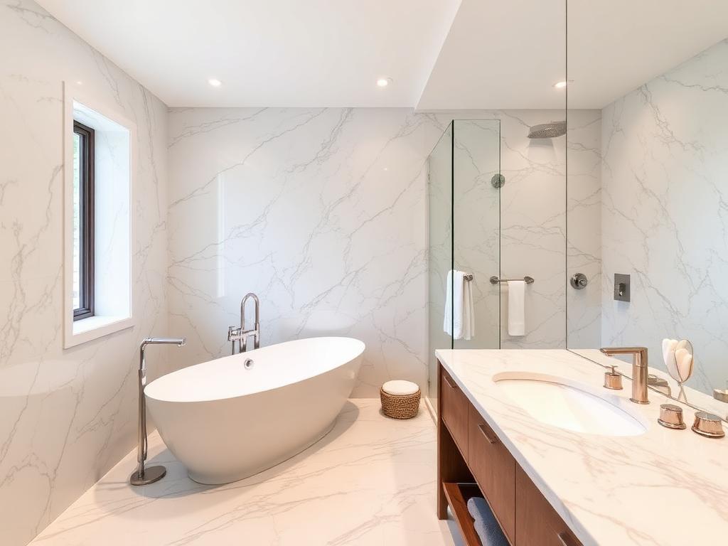 Luxury Master Bath Renovation - after