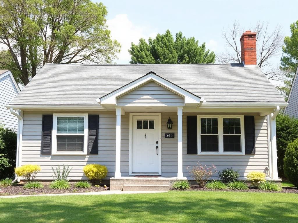 Modern Farmhouse Exterior Repaint - after