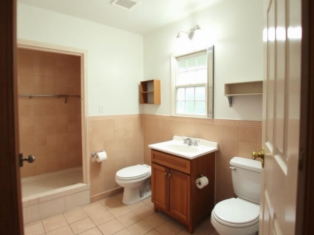 Luxury Master Bath Renovation - before