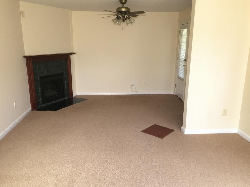 Wide Plank Hardwood Flooring - before