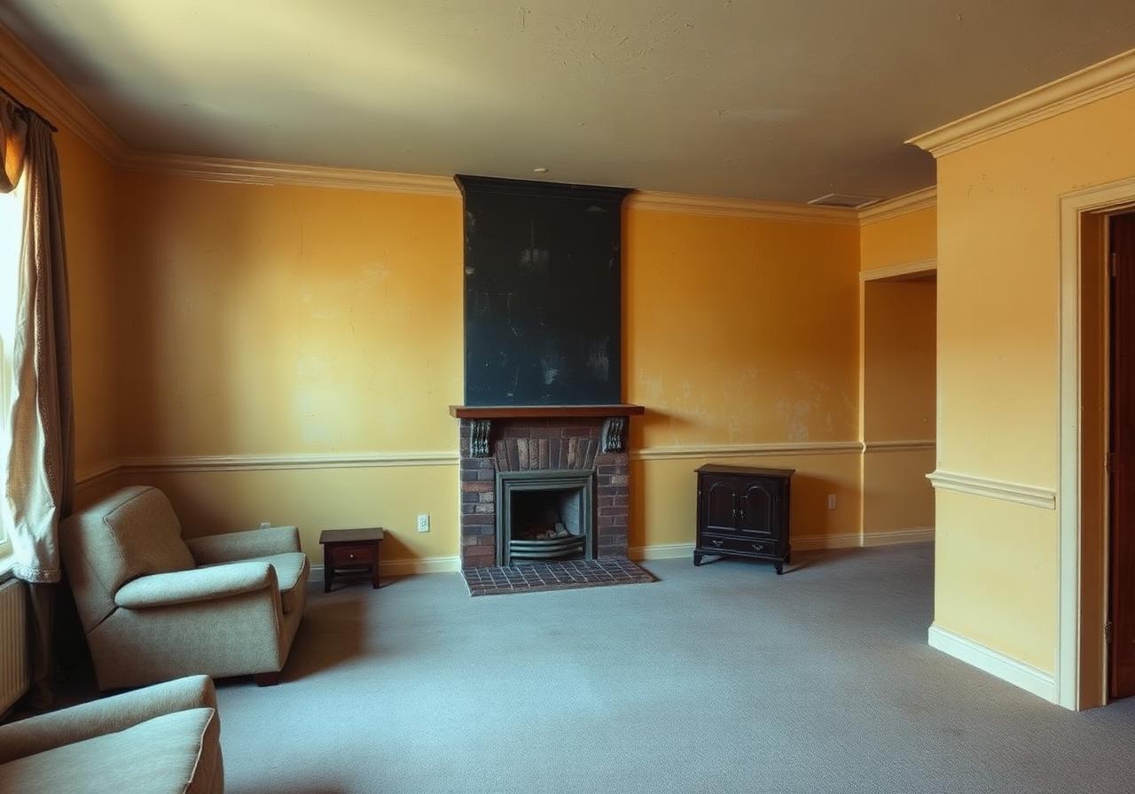 Whole-Home Interior Repaint - before