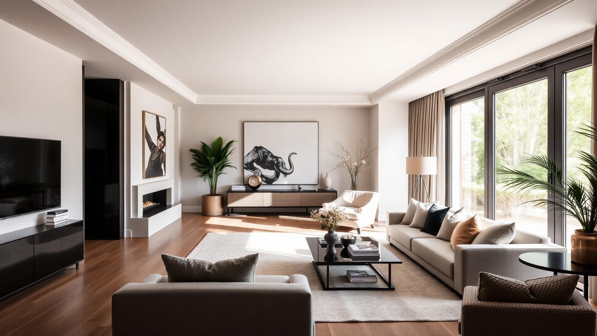 Luxury home interior